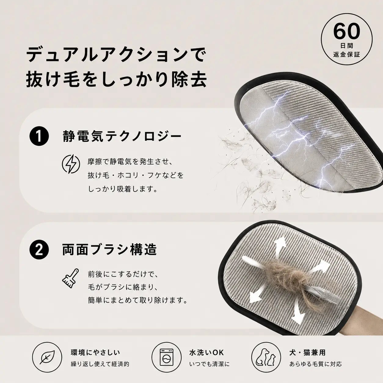 Petly™ 抜け毛ケアグローブ